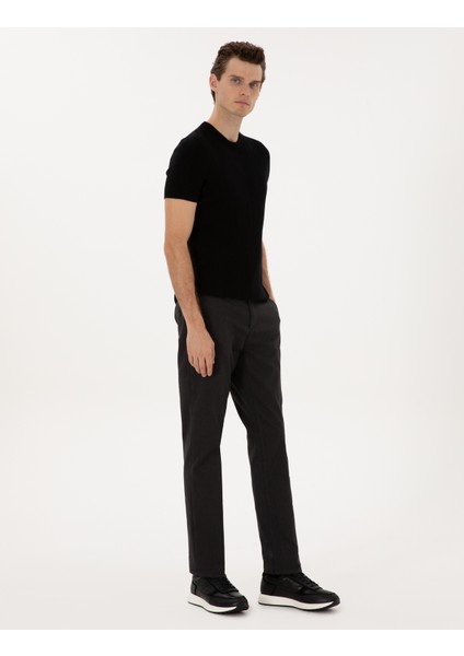 Erkek Antrasit Regular Fit Kanvas Pantolon 50310902-VR006 modelleri