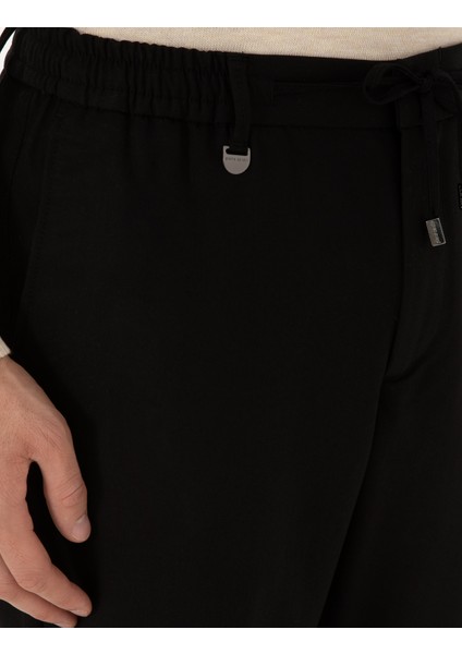 Erkek Siyah Ex. Slim Fit Kumaş Pantolon 50311728-VR046 indirimleri