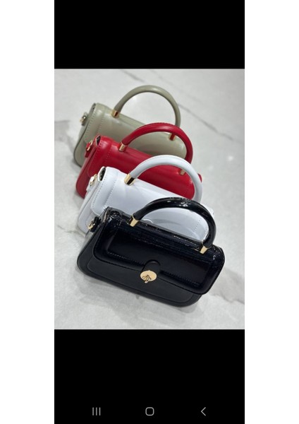 Kadın Dikdörtgen Kol ve El Çantası Siyah Renk