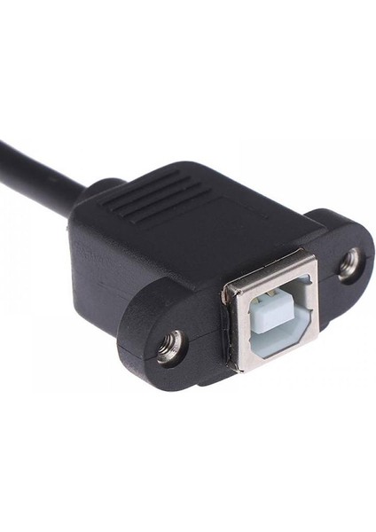 USB 2.0 B Tipi Erkek B Tipi Dişi Yazıcı Uzatma Kablosu Panel Tipi 50 cm fiyatları