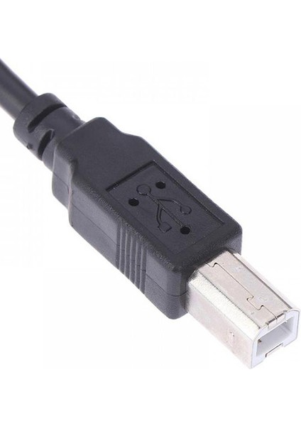USB 2.0 B Tipi Erkek B Tipi Dişi Yazıcı Uzatma Kablosu Panel Tipi 50 cm indirimleri