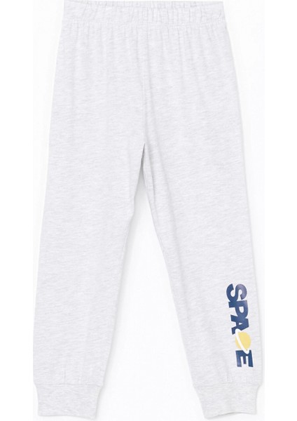 Lcw Kids Lacivert Bisiklet Yaka Baskılı Erkek Çocuk Pijama Takımı indirimleri