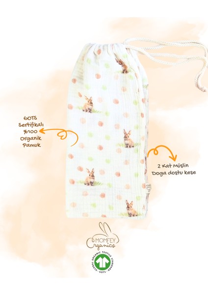 %100 Organik Müslin Tulidots Bebek Oyun Seti – 7 Parça indirimleri