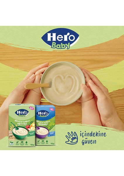 Sütlü 8 Tahıllı Meyveli Kaşık Mama 400GR fiyatları