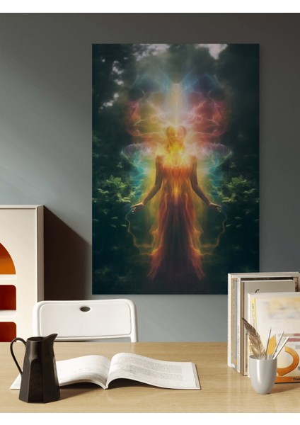 Kadın Aura Spiritüalizm Baskı Kanvas Tablo fiyatları