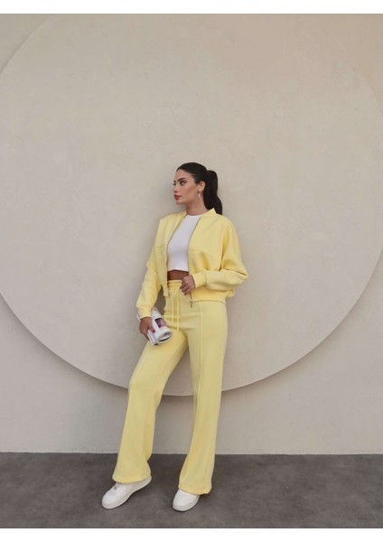 Çimalı Fermuar Detay Şardonlu Eşofman Takım fiyatları