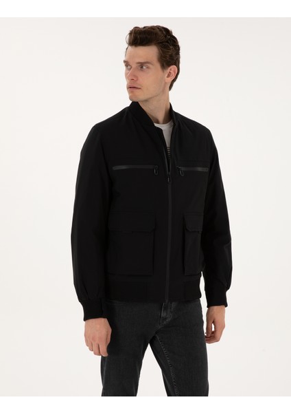 Erkek Siyah Regular Fit Mont 50314099-VR046