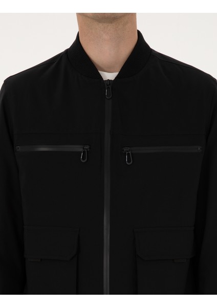 Erkek Siyah Regular Fit Mont 50314099-VR046