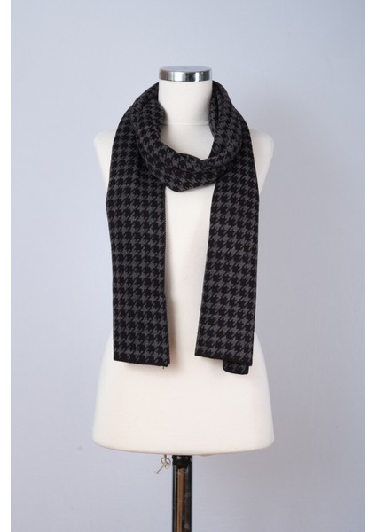 Kazayağı Desenli Triko Atkı modelleri