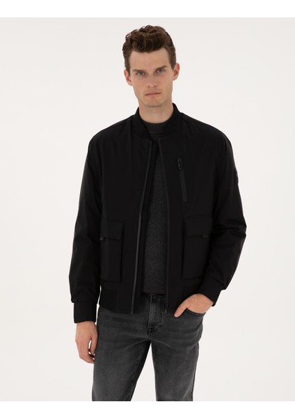 Erkek Siyah Regular Fit Mont 50313951-VR046