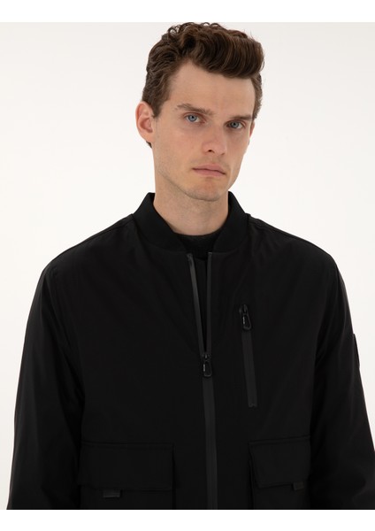 Erkek Siyah Regular Fit Mont 50313951-VR046 fiyatları