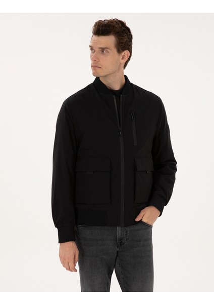 Erkek Siyah Regular Fit Mont 50313951-VR046 modelleri