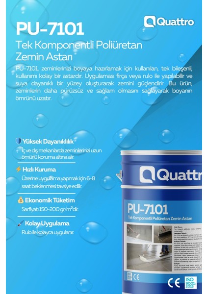 PU-7101 Poliüretan Astar modelleri