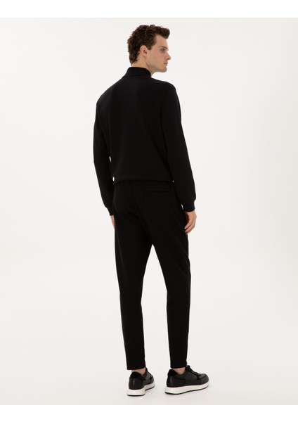 Erkek Siyah Slim Fit Eşofman Altı 50314245-VR046 fırsatları