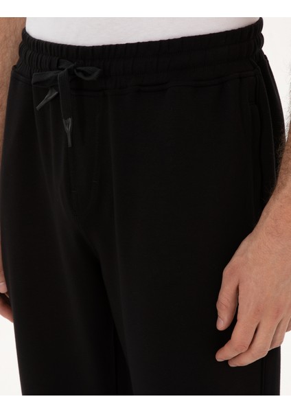 Erkek Siyah Slim Fit Eşofman Altı 50314245-VR046 indirimleri