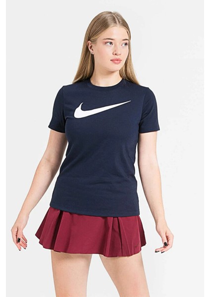 Park Dri Fit Lacivert Kadın Spor Tişört CW6967-451