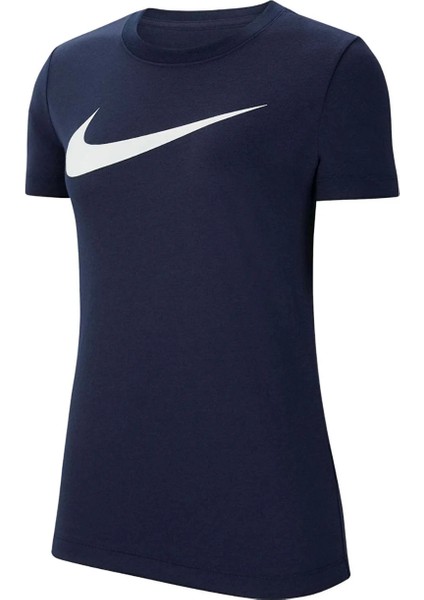 Park Dri Fit Lacivert Kadın Spor Tişört CW6967-451 modelleri