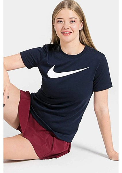 Park Dri Fit Lacivert Kadın Spor Tişört CW6967-451 indirimleri