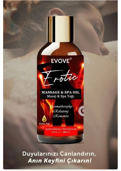 Etkili Erotk Masaj Yağı Aromaterapi Masaj Yağı Kayganlaştırıcı 125 ml fiyatları