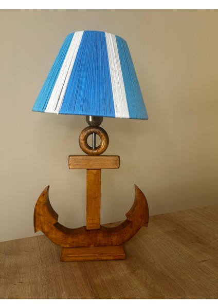 Ahşap Çapa Masa Lambası Ahşap Abajur modelleri