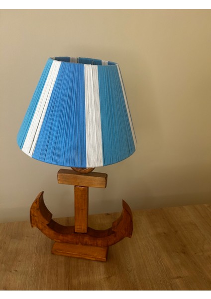 Ahşap Çapa Masa Lambası Ahşap Abajur fırsatları