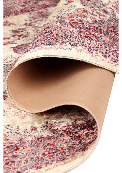 Pembe Süngerli Kadife Seccade modelleri