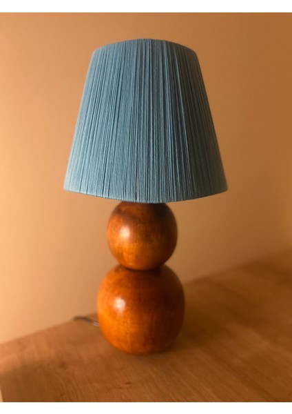 Ahşap Abajur, Ahşap Masa Lambası