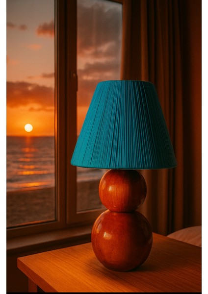 Ahşap Abajur, Ahşap Masa Lambası fırsatları