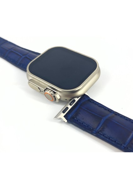 El Yapımı Hakiki Deri Kutulu Apple Watch Kordon 38MM 40MM 41MM Uyumlu Watch Ultra Kayış