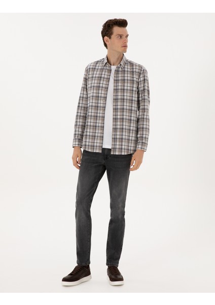 Erkek Antrasit Slim Fit Jean Pantolon 50315274-VR006 modelleri