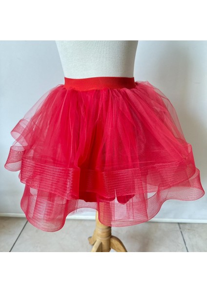 Gala Katkatlı Kız Çocuk Tütülü Etek