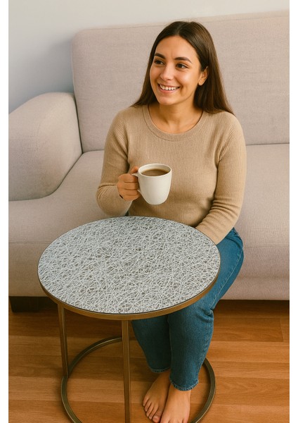 Modern Çeyizlik 3’lü Sehpa Örtüsü Takımı Dayanıklı Pvc Kolay Temizlenen Lüks Model fırsatları