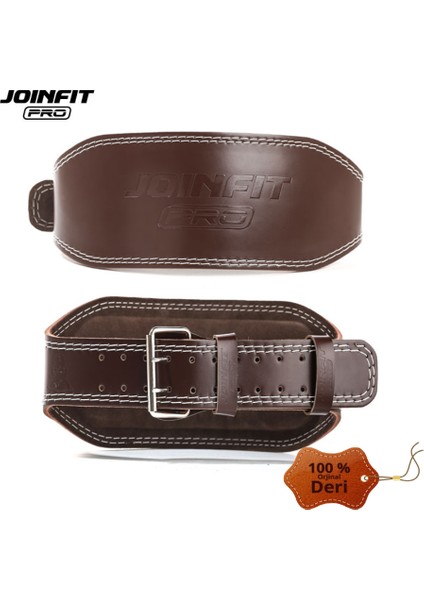 Joınfıt Pro Ağırlık Kemeri Medium (102 cm)- Profesyonel Fitness & Vücut Geliştirme Bel Kemeri
