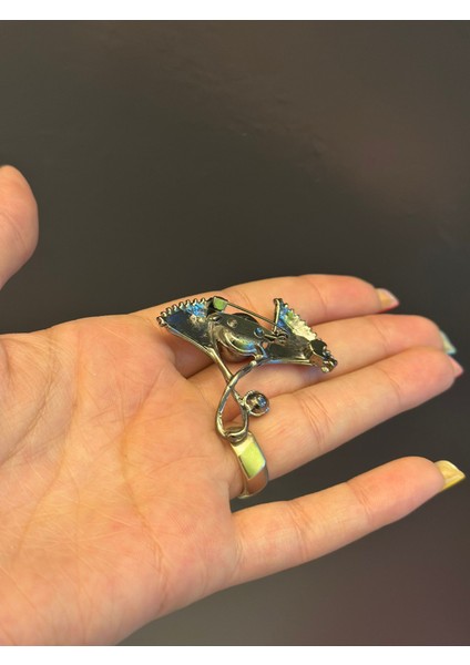 4x4 cm Boncuklu Çiçek Tasarım Çelik Broş Yaka Iğnesi fırsatları