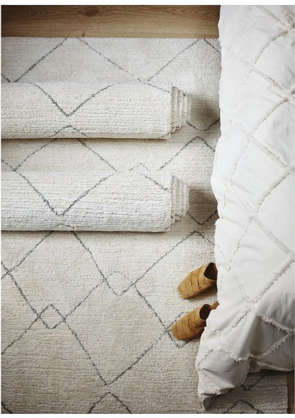 Tversted Büyük Halı Bej 200X300 cm Dikdörtgen Kısa Tüylü