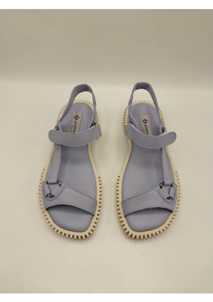 Juana Mavi Gerçek Deri Sandalet – Rahat ve Şık Kadın Sandalet fiyatları