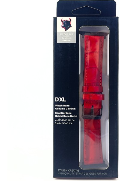 El Yapımı Hakiki Deri Kutulu Apple Watch Kordon 38MM 40MM 41MM Uyumlu Watch Ultra Kayış