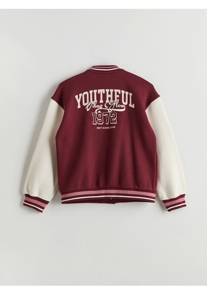 Lcw Kids Mürdüm Baskılı Kız Çocuk Kolej Ceket fırsatları