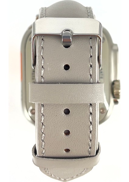 El Yapımı Hakiki Deri Kutulu Apple Watch Kordon 38MM 40MM 41MM Uyumlu Watch Ultra Kayış