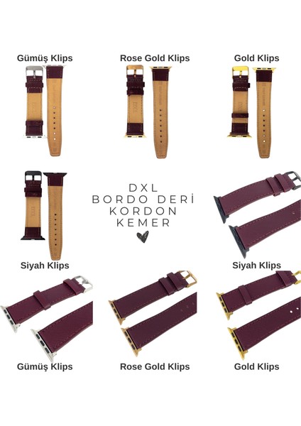 El Yapımı Hakiki Deri Kutulu Apple Watch Kordon 38MM 40MM 41MM Uyumlu Watch Ultra Kayış modelleri