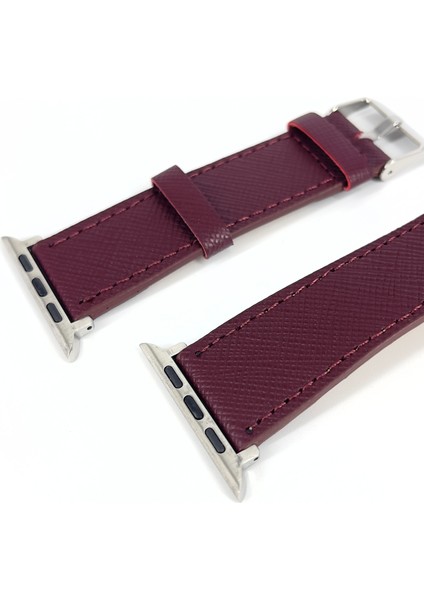 El Yapımı Hakiki Deri Kutulu Apple Watch Kordon 38MM 40MM 41MM Uyumlu Watch Ultra Kayış fırsatları