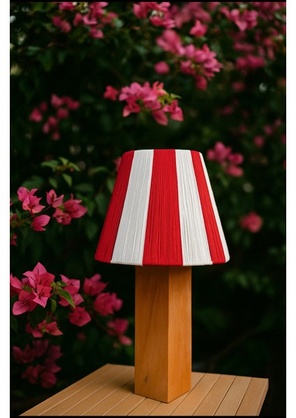 Ahşap Abajur, Ahşap Masa Lambası, Dekoratif Lamba modelleri