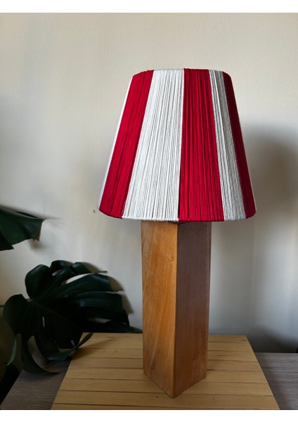 Ahşap Abajur, Ahşap Masa Lambası, Dekoratif Lamba fırsatları