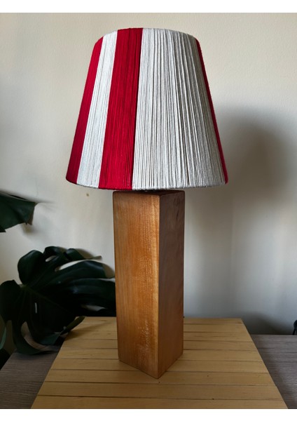 Ahşap Abajur, Ahşap Masa Lambası, Dekoratif Lamba indirimleri