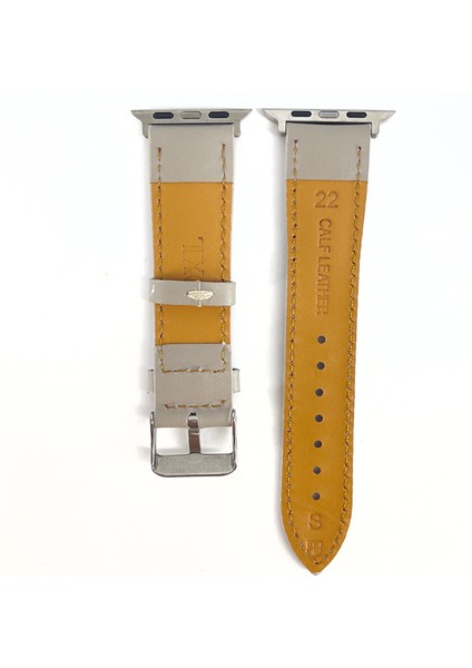 El Yapımı Hakiki Deri Kutulu Apple Watch Kordon 42MM 44MM 45MM 49MM Uyumlu Watch Ultra Kayış