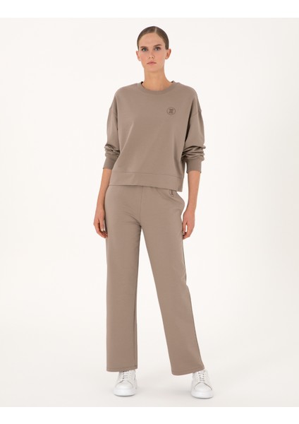 Kadın Vizon Loose Fit Eşofman Altı 50314964-VR052