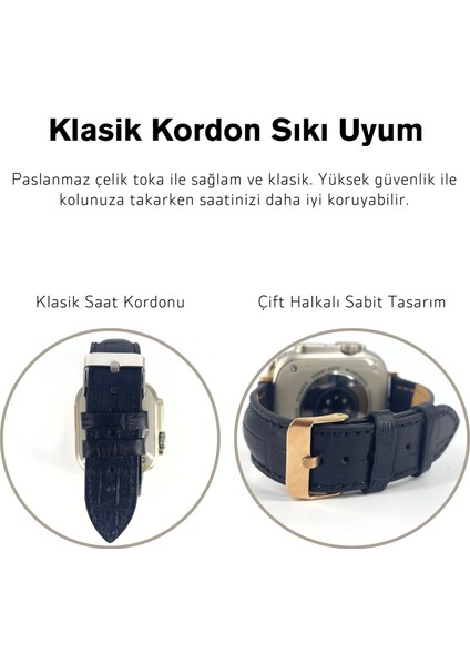 El Yapımı Hakiki Deri Kutulu Apple Watch Kordon 38MM 40MM 41MM Uyumlu Watch Ultra Kayış fiyatları