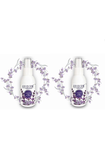 2li Aviderm Lavanta Yağlı Bit Kovucu Saç Spreyi 100 ml