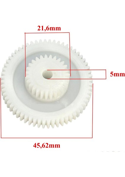 King P 995 Supreme Blender Hazne Kapağında Dişli Seti Eski Tip modelleri