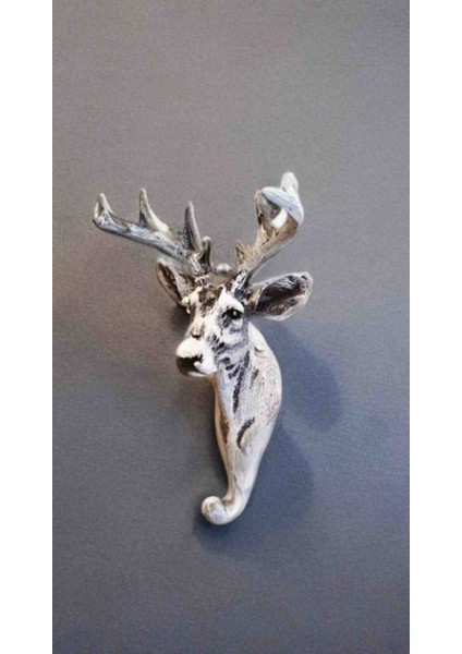 Beyaz Geyik Duvar Dekoru ve Askılık fiyatları